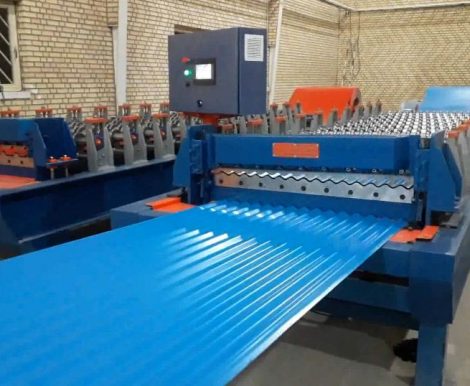 دستگاه تولید ورق کرکره سینوسی